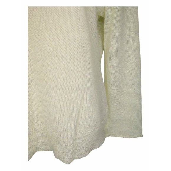 Pale Lime Green Cowl Neck Sweater Size M - Picture 3 of 7